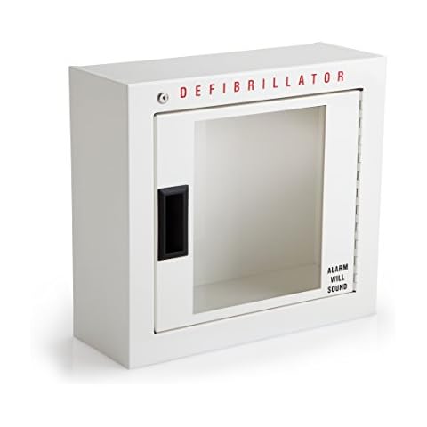 Philips HeartStart 989803136531 Basic Defibrillator Cabinet, Beige, 16.5" W x 15" H x 6" D, 989803136531 Cover