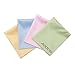 Andoer 10×10cm Microfiber Cleaning Cloth for Glasses 4pcs Screen Cleaner Cloth Premium Cloth for Lens/DSLR Camera/Camcoder/Phone/Tablet/Computer