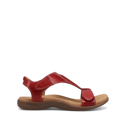 Image of Taos The Show Premium Leather Women's Sandal - Experience Everyday Style, Comfort, Arch Support, Cooling Gel Padding and an Adjustable Fit for Exceptional Walking Comfort