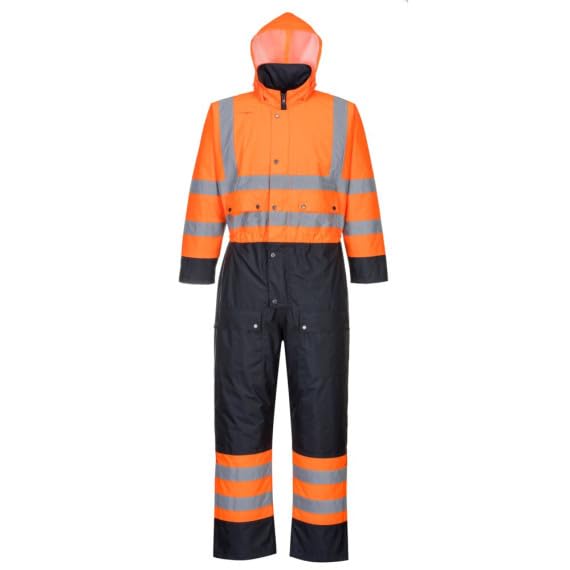 Mono Contrast con forro impermeable costuras encintadas, alta visibilidad S485
