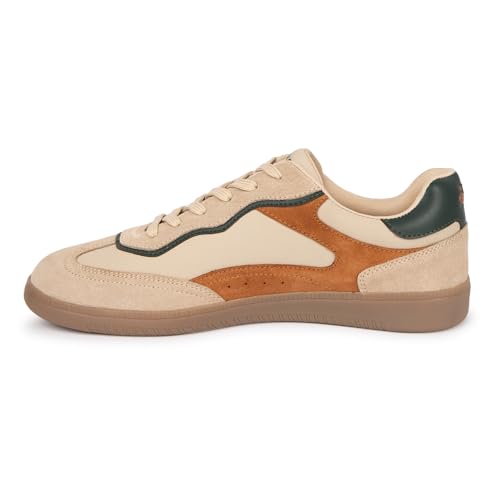 Image of Stridez Sneakers for Man, Leather Shoes for Men Casual, Shoes for Man Stylish, Lightweight, Comfortable and Durable Shoes (UK Size) with 3 Month Warranty