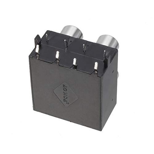Kit 8 Connettori AV RCA Femmina Per Montaggio Su Pannello – Jack Audio Video