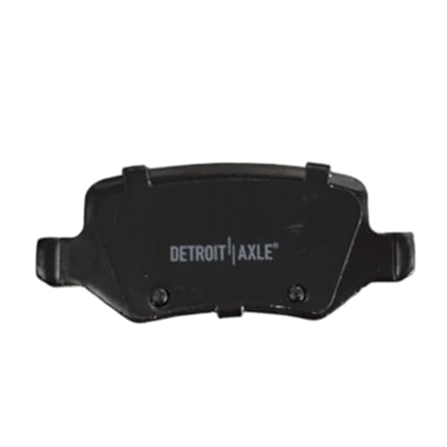 Image of Detroit Axle - Rear Brake Pads for 2006-2011 Mercedes-Benz B200, Ceramic Brake Pads with Hardware 2007 2008 2009 2010 Replacement
