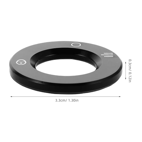 Cubierta de anillo para interruptor de moto Vespa con protector autoadhesivo negro 2