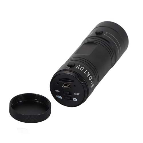 Tbest body Camera, Paintball Action Camera, Action Cam 4K Helmkamera, Helm Cam, Helm Camera, Fireproof Action Camera Mini Portable Full Hd 1080P Waterproof Bike Car Outdoor Sports Dv Video Camera