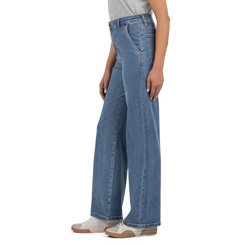KUT from the Kloth Women's Charlotte High-Rise Straight Leg2