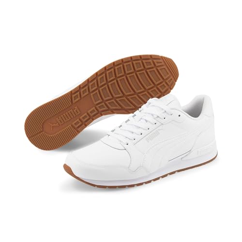 PUMA Unisex St Runner V3 Nl Sneaker, V3 White White Gum, 4.5 UK