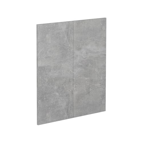 Vicco Façade de Cuisine R-Line, Béton, 59.2x71.3cm façade de Meuble pour Meuble Bas, adapté aux armoires de Cuisine R-Line pour Une Installation Facile