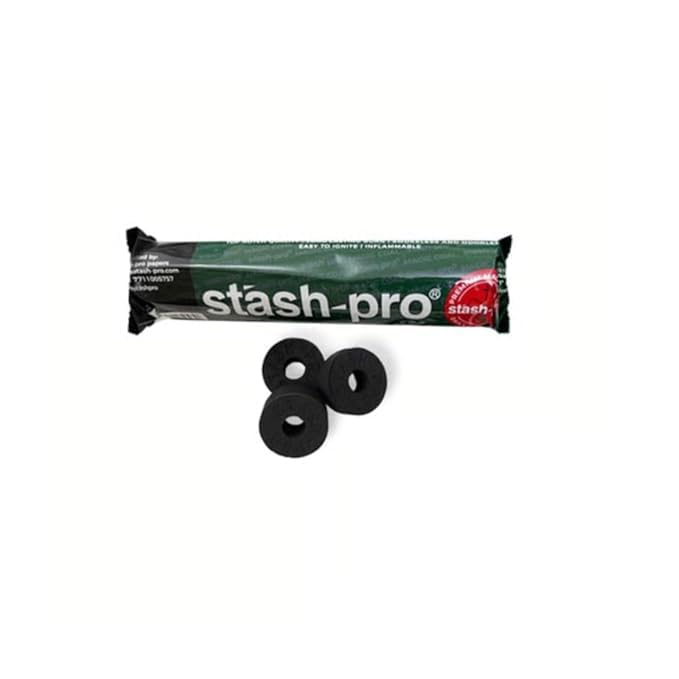 Image of Stash-Pro Magic Coal 35mm | Premium Coconut Charcoal Tablets | Fast Ignite, Long Lasting Burn 45-60 Minutes (5)