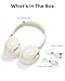 Soundcore by Anker Q20i Hybrid Active Noise Cancelling Headphones, Wireless Over-Ear Bluetooth, 40H Long ANC Playtime, Hi-Res Audio, Big Bass, Customize via an App, Transparency Mode (White)