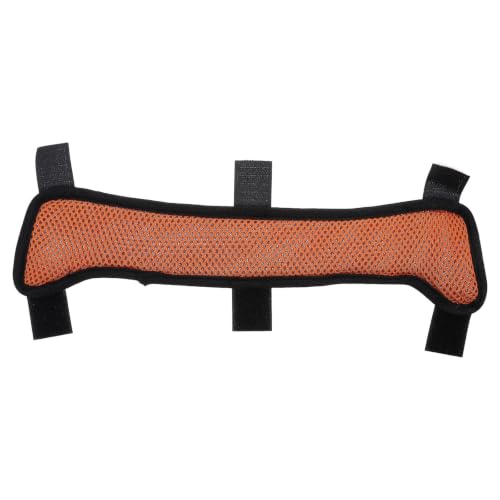 CANIGHT Washable Loop for Sweatband Replacement Hat and Hard Safety, Orange Mesh Cloth Liner High-airflow Structure and Hook Fastening Motorcycle Helm