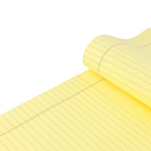 Bloc-notes jaunes A4 double face MUKSEUT pour optimiser l'espace d'écriture au travail