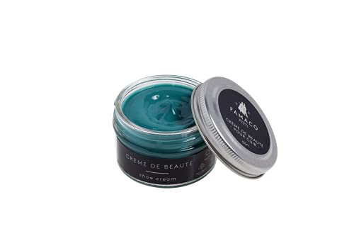 Famaco - Cirage Chaussure - Crème de Beauté - JAMAIQUE - Pommadier 50 ml - Ravive les couleurs - Imperméabilise - Brillance longue durée