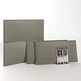 Mollis Wandpaneel 30x60cm - Set von 4 Stück, Kopfteil für Betthaupt, Wohnzimmer, Dekowand, gepolsterte Moderne 3D Dekoration für Schlafzimmer, schallabsorbierende Wandverkleidung, Akustik Wandkissen