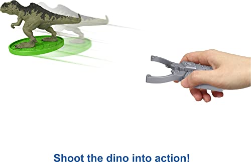 Jurassic World Dominion Minis Giganotosaurus Rampage Playset With 2 Mini Dinosaur Figures And Break Apart Features, Toy Gift Set #TOP1