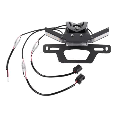 Support de plaque d'immatriculation moto YZF R1M contre bavette origine - 5
