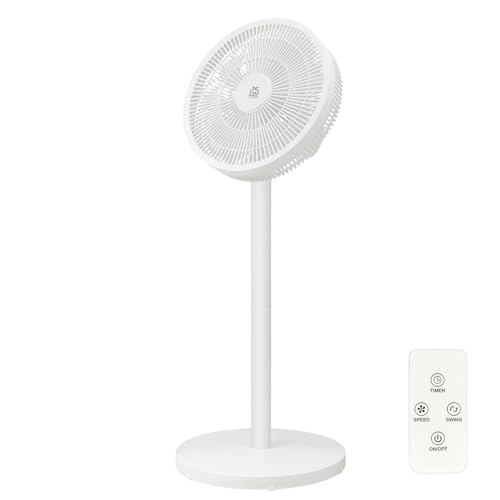 Imagen de EXTRASTAR Ventilador de Pie Silencioso, oscilante