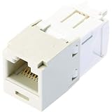 Panduit CJ688TGEI Category-6 8-Wire TG-Style Jack Module, Electric Ivory