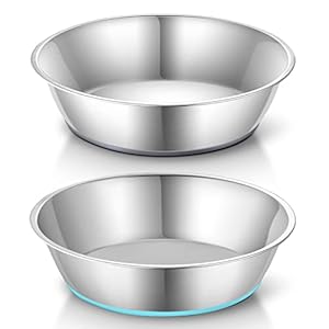 PEGGY11 FT80001 Edelstahl-Napf Doppelpack