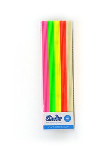 3Doodler 'Put On Yo' Shades' Mix Pack of 25 Strands of ABS Plastic Create 2.0 3D Printing Pen.