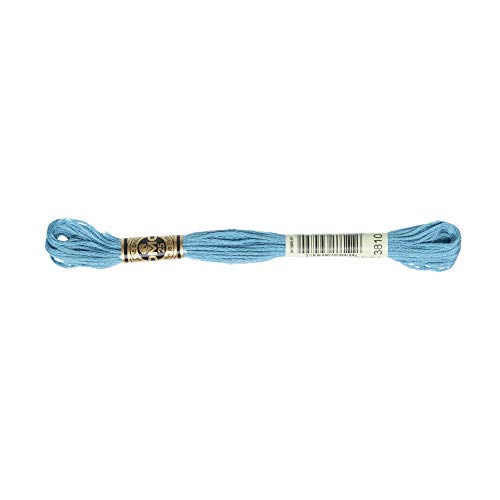 Image of DMC 6-Strand Embroidery Cotton Floss, Dark Turquoise(Pack of 12)