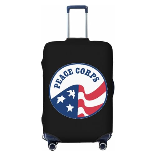 ByoBLu Peace Corps Luggage Cover 29-32 Inch XL Black