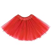 Zando Dance Tutu Dresses for Toddler Girls Birthday Outfit Fluffy Soft Tulle Skirt Ballet Princes...