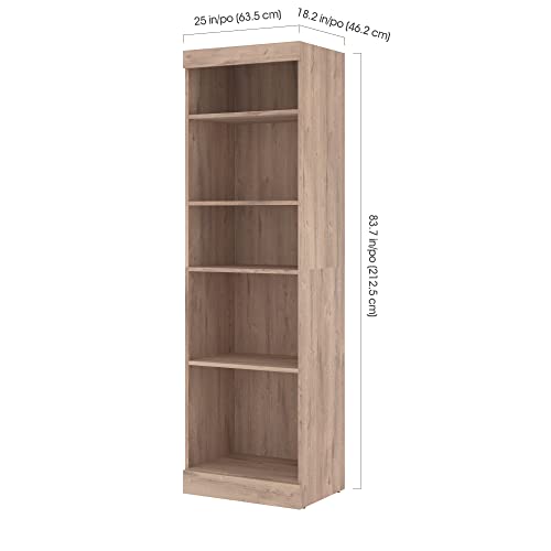 Bestar Pur Shelving Unit In White, 25W #TOP3