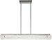 George Kovacs P1386-077-L Forest Ice LED Island Light, 40 Watt LED, Chrome