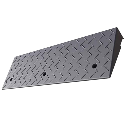 Rampas de Caucho para Entrada, Alfombrillas Antideslizantes, Dimensiones 100 x 25 x 3 cm, Material Plástico y Caucho miniatura 1