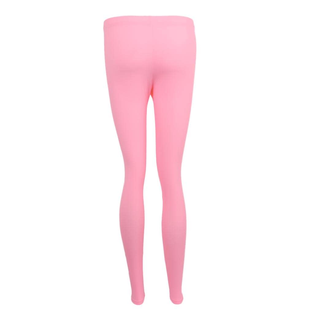 Golf Sun Protection Golf Pants Cool Ice Silk Stocking Sport Leggings M Pink-image-26