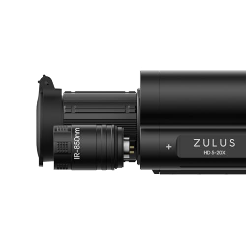 Dnt Optics Zulus Hd 5-20X Digital Night Vision Scope With Laser Rangefinder And Ballistic Calculator thumb #5