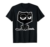 Funny Meh Cat T-Shirt - Cute Kitty Tee Shirt