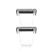 Rubbermaid Brilliance Food Storage Container, Mini, 0.5 Cup, Clear, 2 Pack 1991154