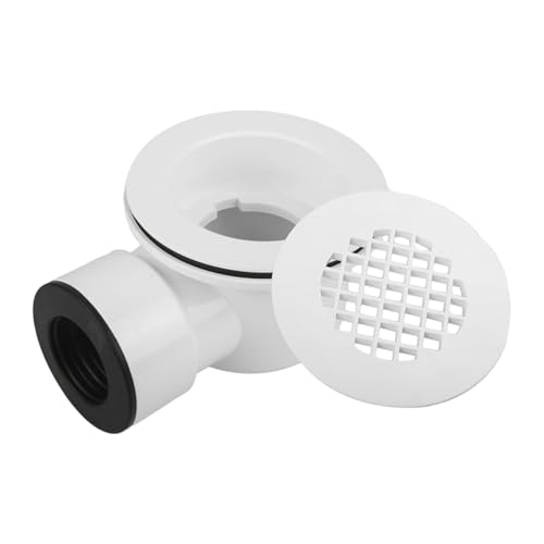Drain de douche à profil bas avec grille anti-bouchage pour salle de bain d'hôtel et maison - 8