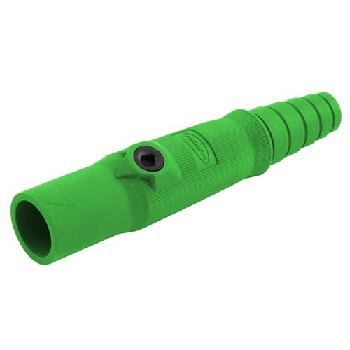 Hubbell HBL15MGN 3R, 4X, 12 Taper Nose Connector - Male, Green
