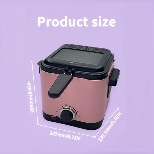 Carbon Steel Tempura Pot Fryer with Drainer - 9.5inch by JSKY