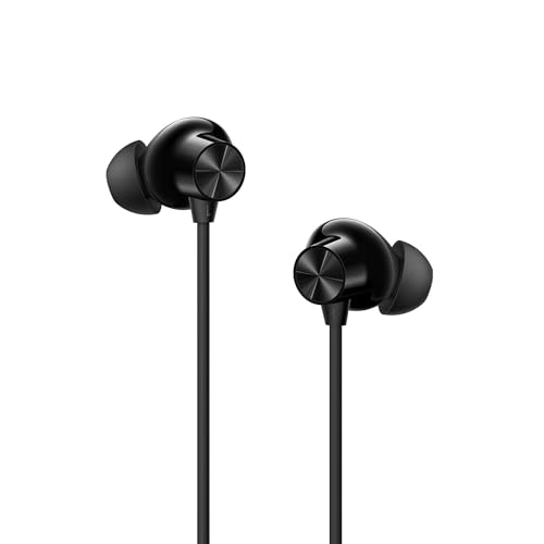 Image of Original for Oneplus Bluetooth Neckband Earphones Z2 ANC | 12.4mm Bass Drivers | 45dB Active Noise Cancellation | Long 28H Battery Life | Fast Charging Lightweight Flexible Design Booming Black(R9)