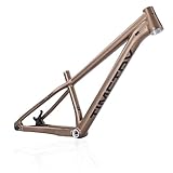 Cuadro de motocicleta todoterreno: cuadro de bicicleta de montaña de 26 pulgadas/27,5 pulgadas, cuadro de bicicleta todoterreno rígida AM/DH, eje pasante de 148 mm x 12 mm.