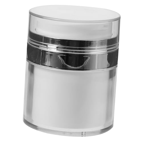 Beatifufu Botella Dispensadora de Crema de Viaje Airless Portátil Contenedor Ligero y Duradero para Loción y Gel Diseño Compacto y Práctico para Cuidado de