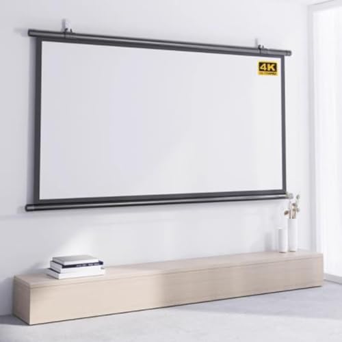 Pantalla de proyector portátil de 70 pulgadas con trípode miniatura 3