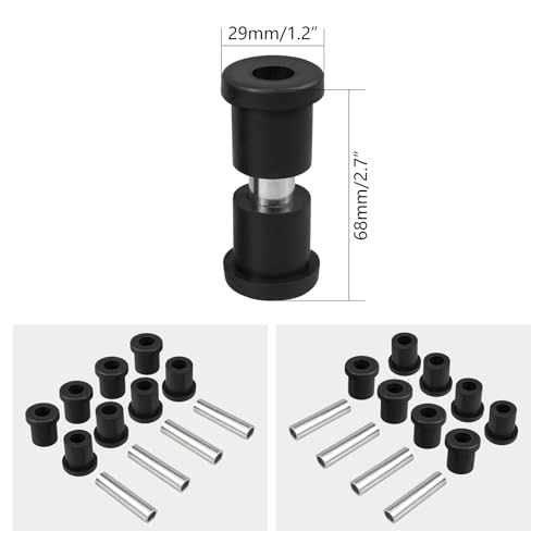 NICECNC Bucha de mola traseira do carrinho de golfe e kits de manga de mola de folha traseira compat