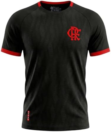 Camisa Flamengo Third Adulto Tamanho:M;Cor:Preto