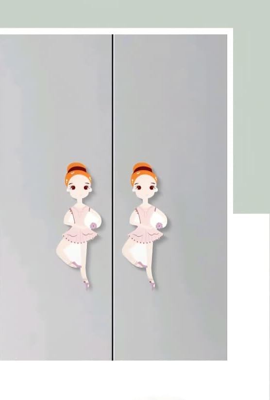 Gelo Fairy Design Door Handle Set of 1 (2pcs) Durable Stylish Design Made of Acrylic Cute Kids Room Cupboard Door for Kids Room Door, Wardrobe, Cabinet Door & Furniture-picture-17