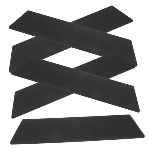 Ipetboom 5pcs Window Squeegee Replacement Strips for Versatile Cleaning and Safe Wiper for Bathroom Tile and Glass