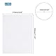 OLYCRAFT 6 Blatt 0.6mm Bilderrahmen Ersatz 30x21cm Ersatzplatten Für Fotorahmen Transparent Acryl Foto Größe Blatt Glas Klar Schutzfolien Für Fotorahmen Und Projekte Anzeige