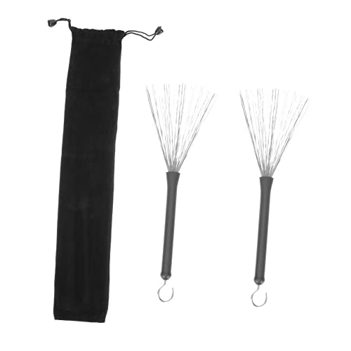 FAVOMOTO Drumstick Bag for Drum Set Drumstick Holder Jazz Drum Brush Set Storage Bag