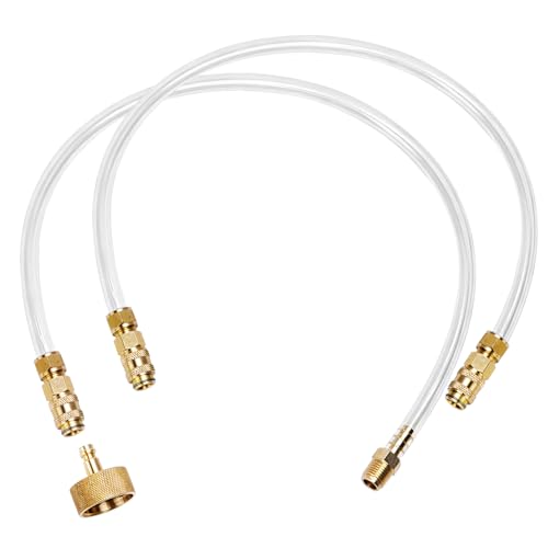 Seastar Hydraulic Steering Bleed Kit Leak-Proof Quick-Connect Marine Bleeder Tool Upgraded Detachable Cap with Anti-Slip Thread Compatible with Outboard Inboard Sterndrive Boat Steering Systems