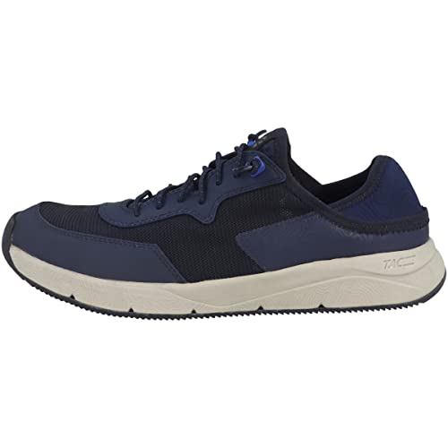 Clarks Davis Low, Zapatillas Hombre, Navy Combi, 42.5 EU