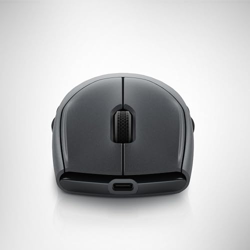 Alienware AW720M Tri-Mode Wireless Gaming Mouse - 2.4GHz Wireless, Bluetooth 5.1, 26,000 DPI, 8-Fully Programmable Buttons, Magnetic Snap Charging Adapter USB-A to USB-C Cable - Dark Side of The Moon - image 9